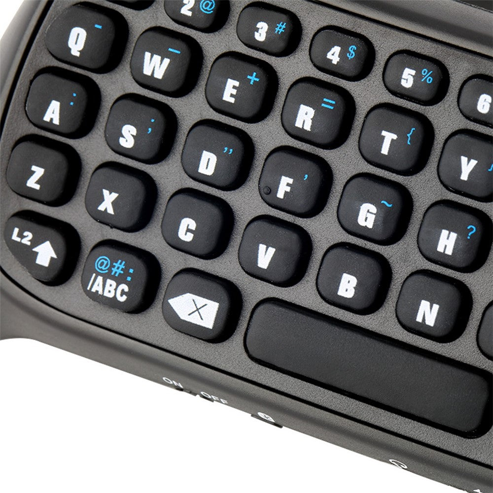 Portable 3.5mm Plug Bluetooth-compatible Keyboard Wireless Mini Keyboard for PS4 Controller