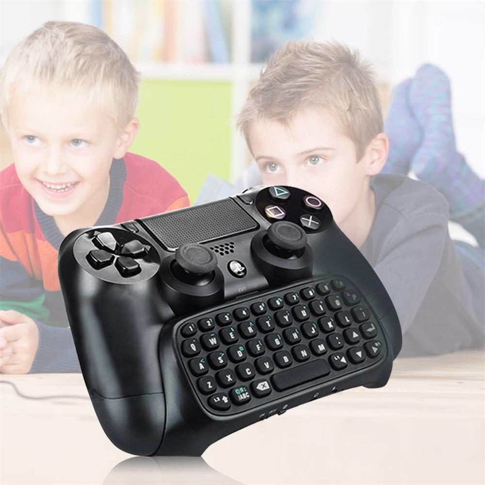Portable 3.5mm Plug Bluetooth-compatible Keyboard Wireless Mini Keyboard for PS4 Controller