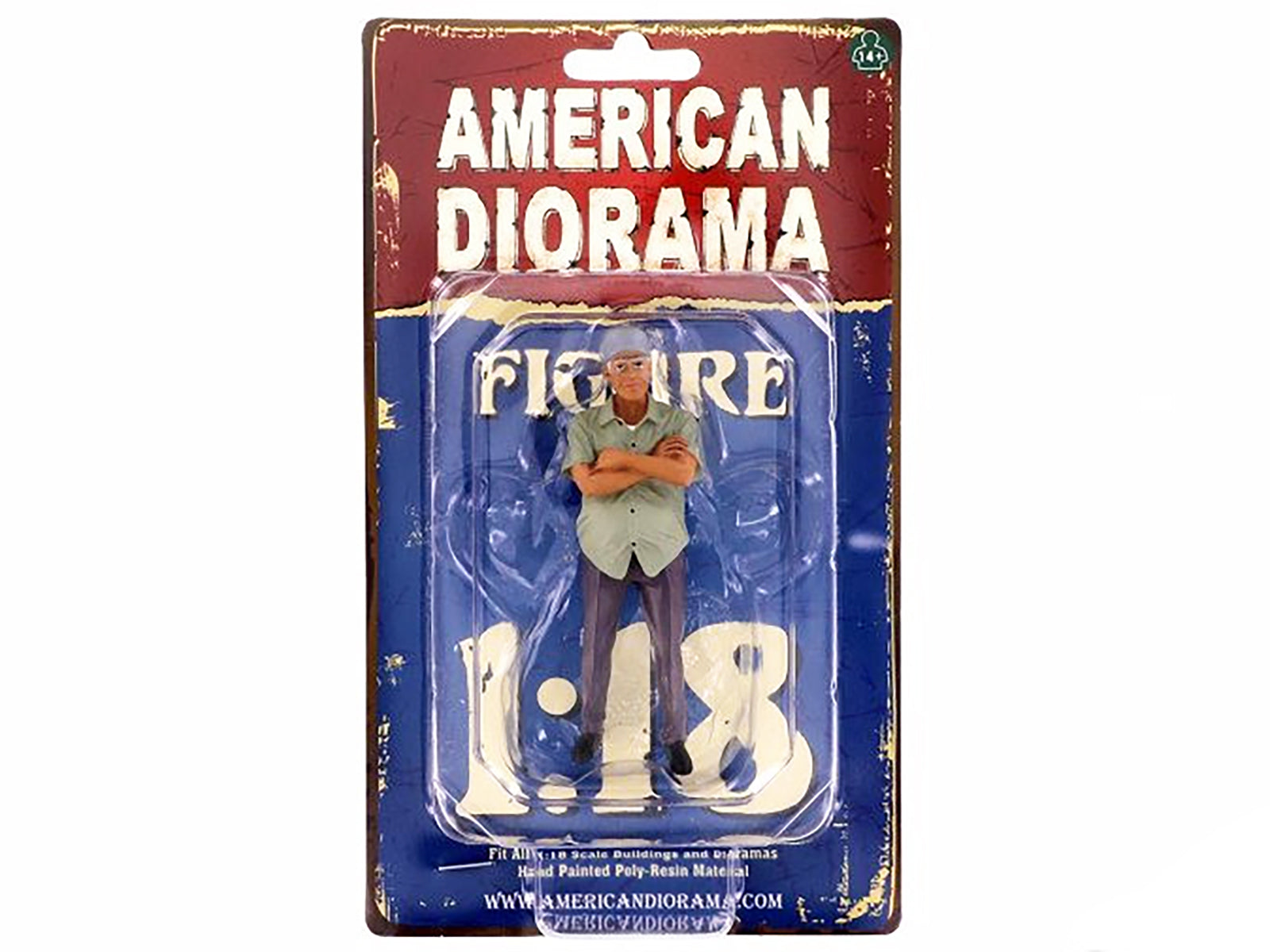 "Weekend Car Show" Figurine II for 1/18 Scale Models by American Diorama
