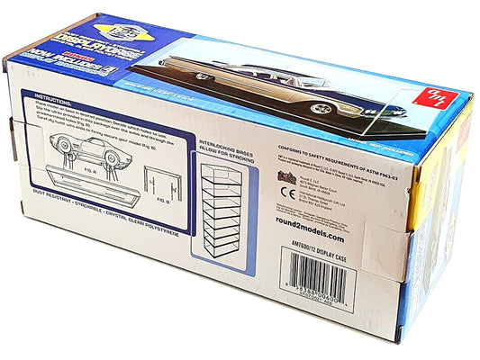 Collectible Display Show Case for 1/24-1/25 Scale Model Cars by AMT