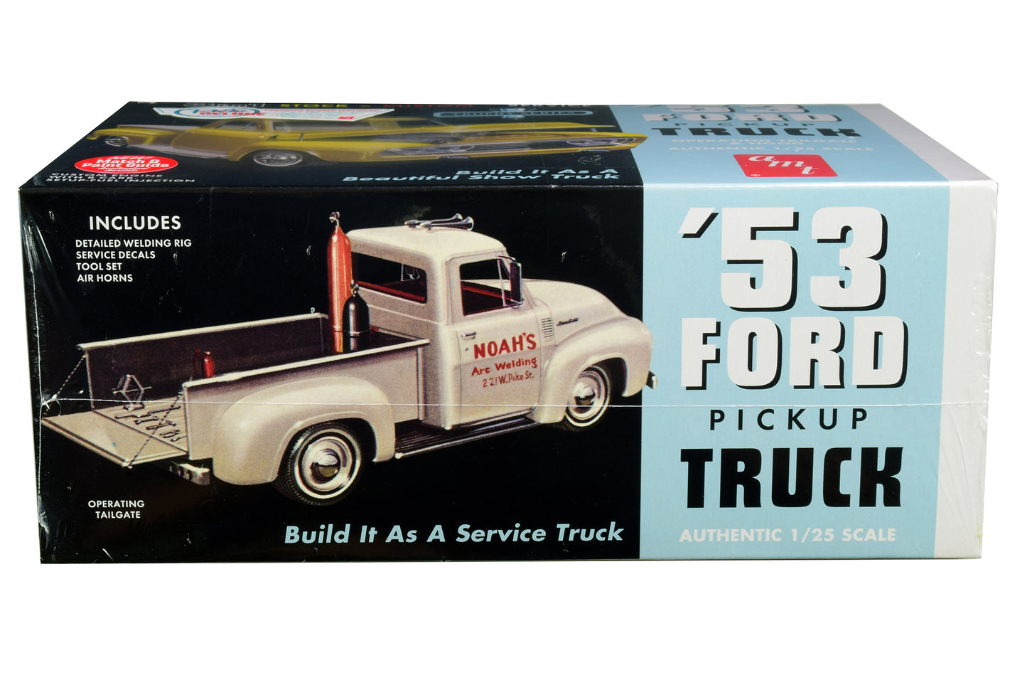 Skill 2 Model Kit 1953 Ford Pickup Truck "Trophy Series" 3 in 1 Kit 1/25 Scale Model by AMT