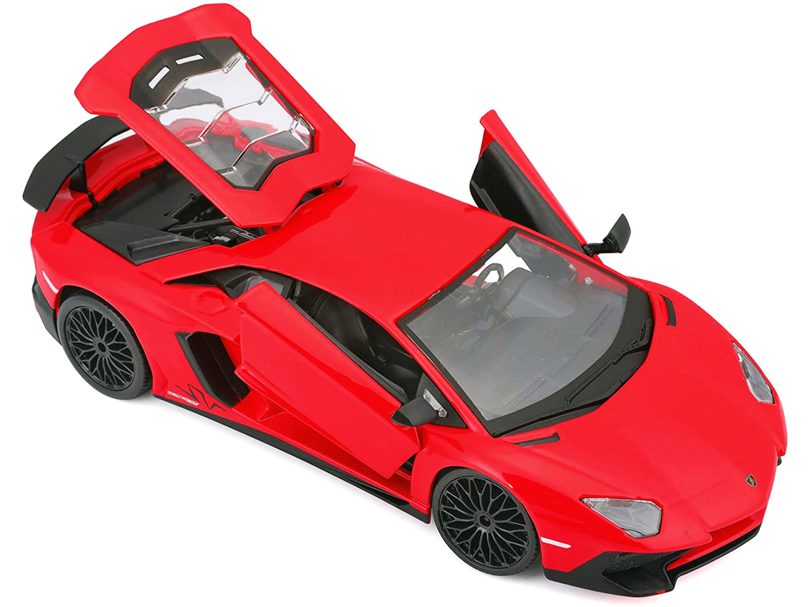  Lamborghini Aventador LP750-4 Red 1/24 Diecast Model Car by Bburago