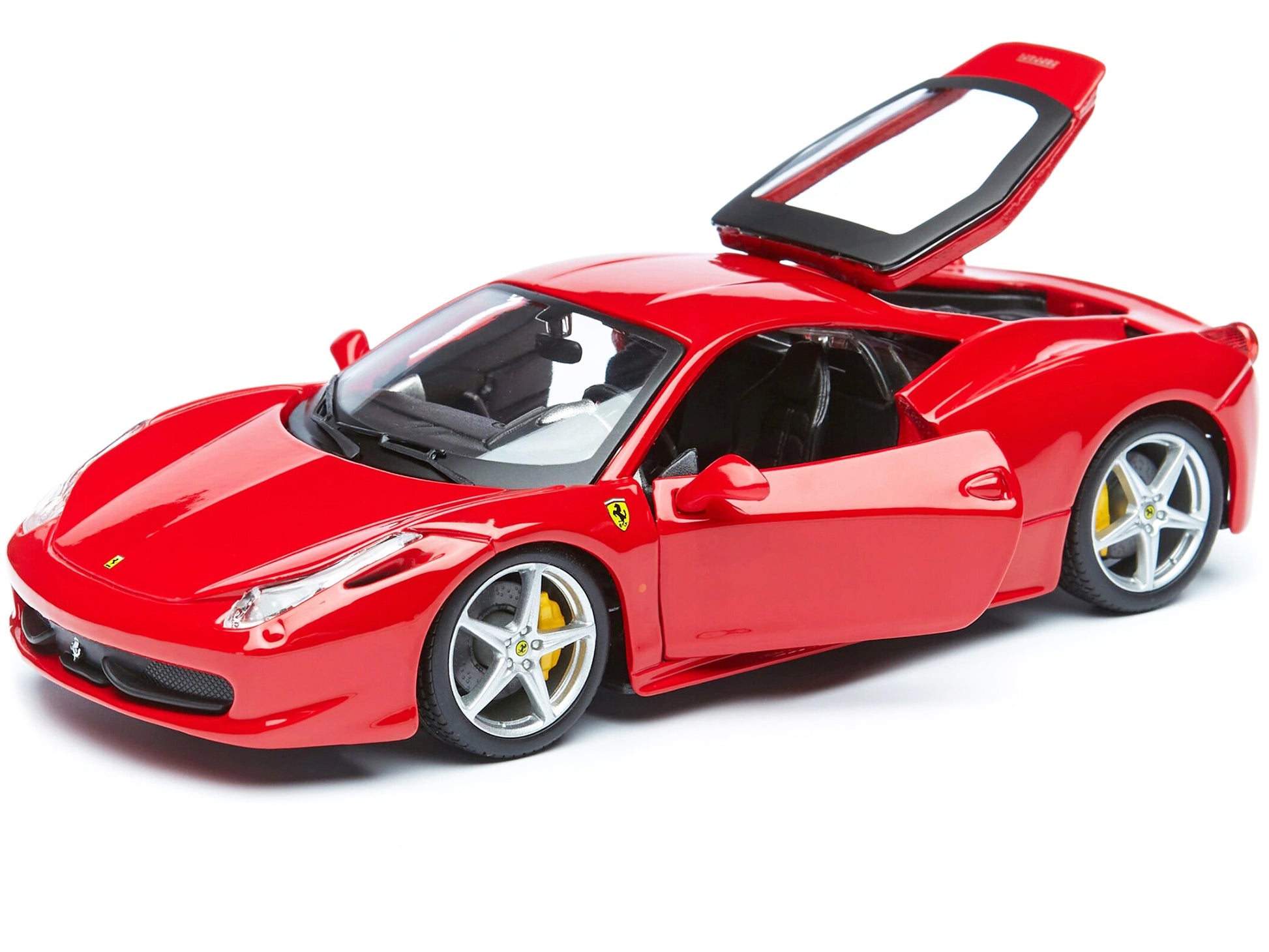 Ferrari 458 Italia Red 1/24 Diecast Model Car by Bburago 