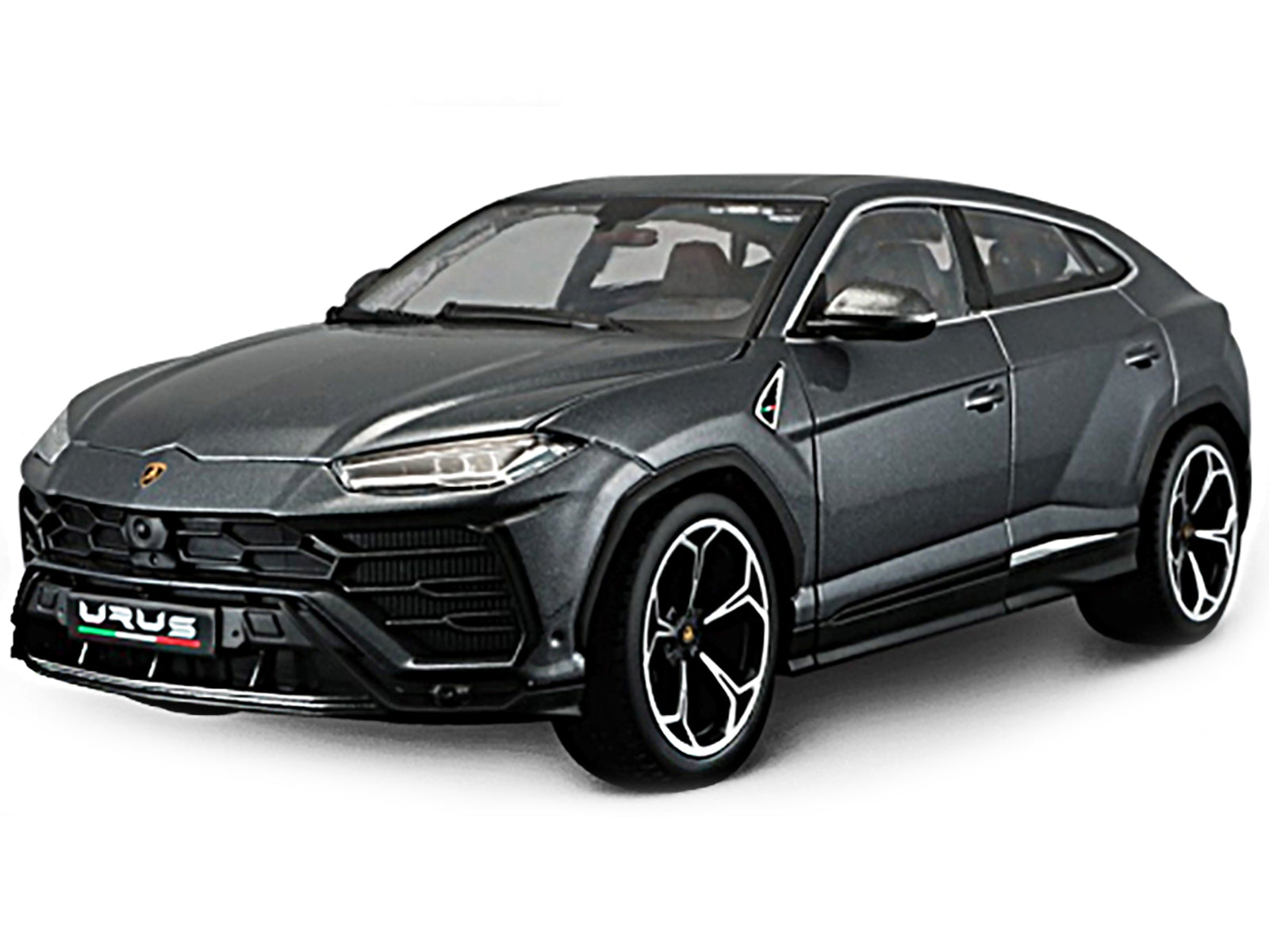 Lamborghini Urus Gray Metallic 1/18 Diecast Model Car by Bburago