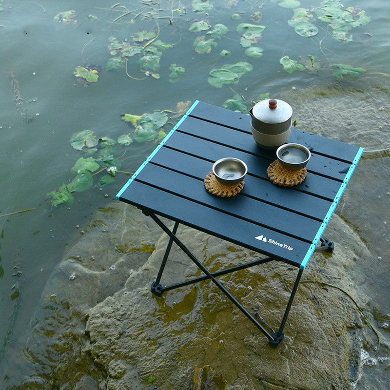 Outdoor Aluminum Alloy Fast Group Folding Table