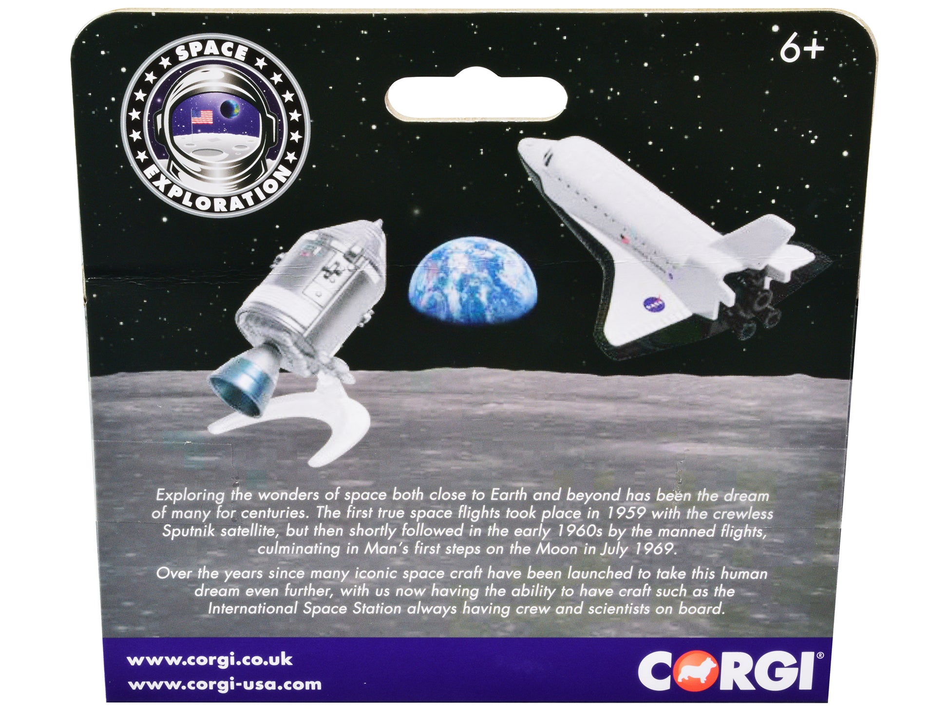 NASA Apollo Command Module "Space Exploration" Series Diecast Model by Corgi