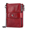 Anti-theft brush wallet