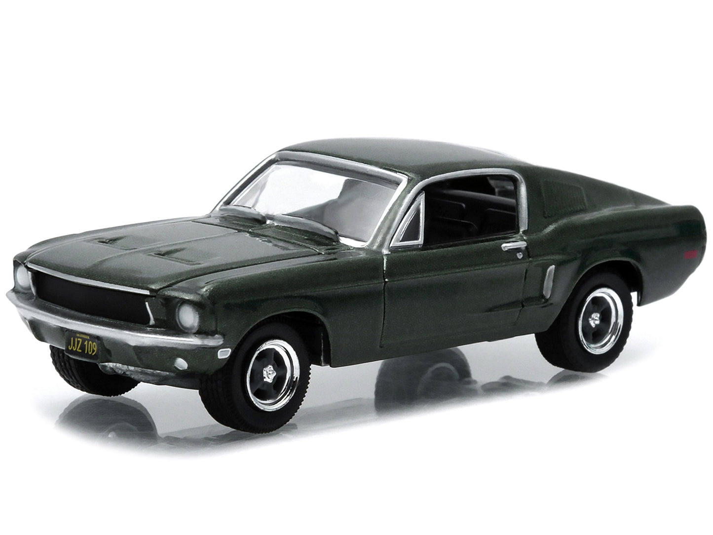 1968 Ford Mustang GT Fastback Highland Green Metallic "Hobby Exclusive" 1/64 Diecast Model Car by Greenlight 