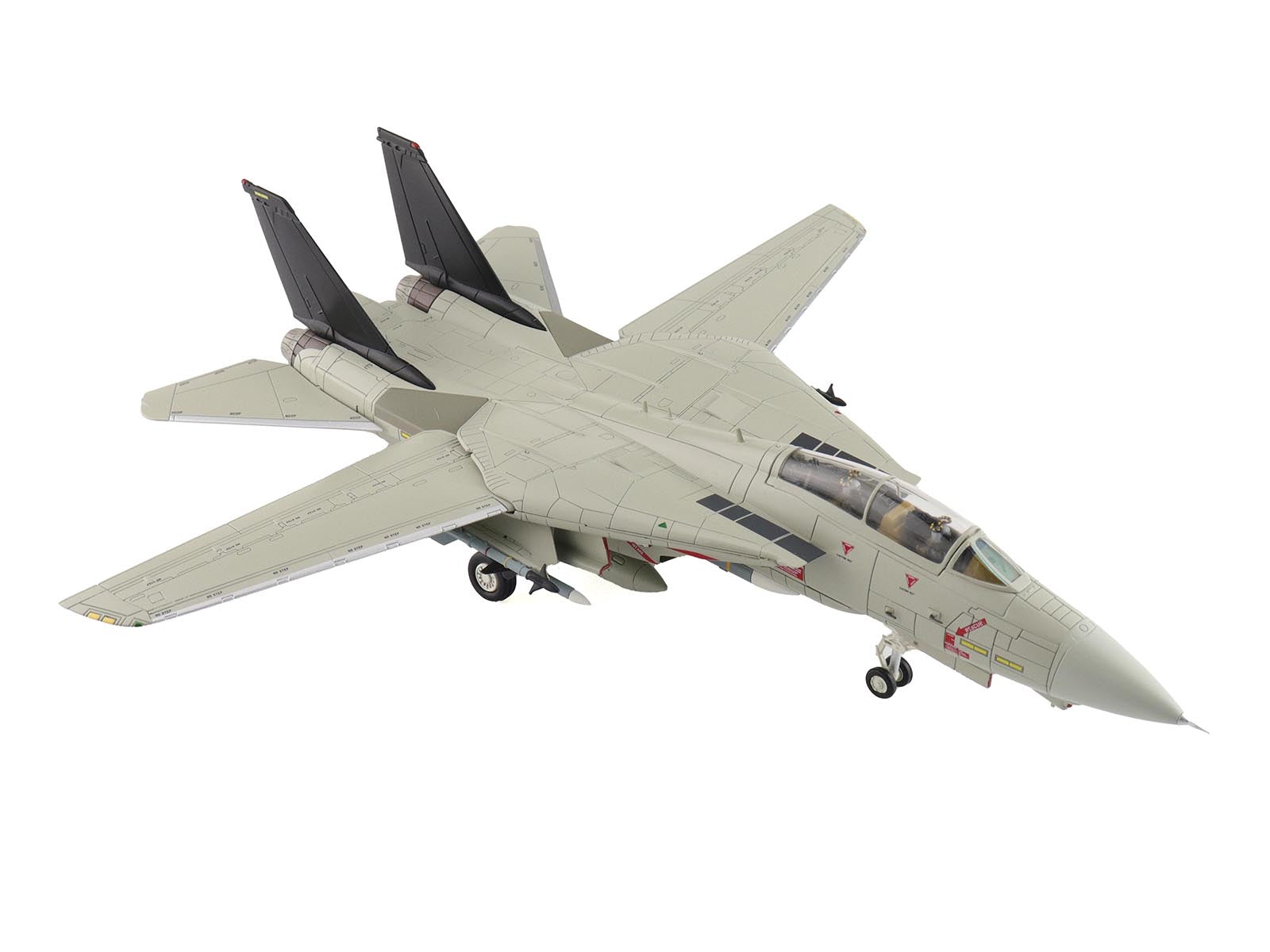 Grumman F-14A Tomcat Fighter Aircraft "Bandit Rogue Nation" United States Navy "Air Power Series" 1/72 Diecast Model by Hobby Master