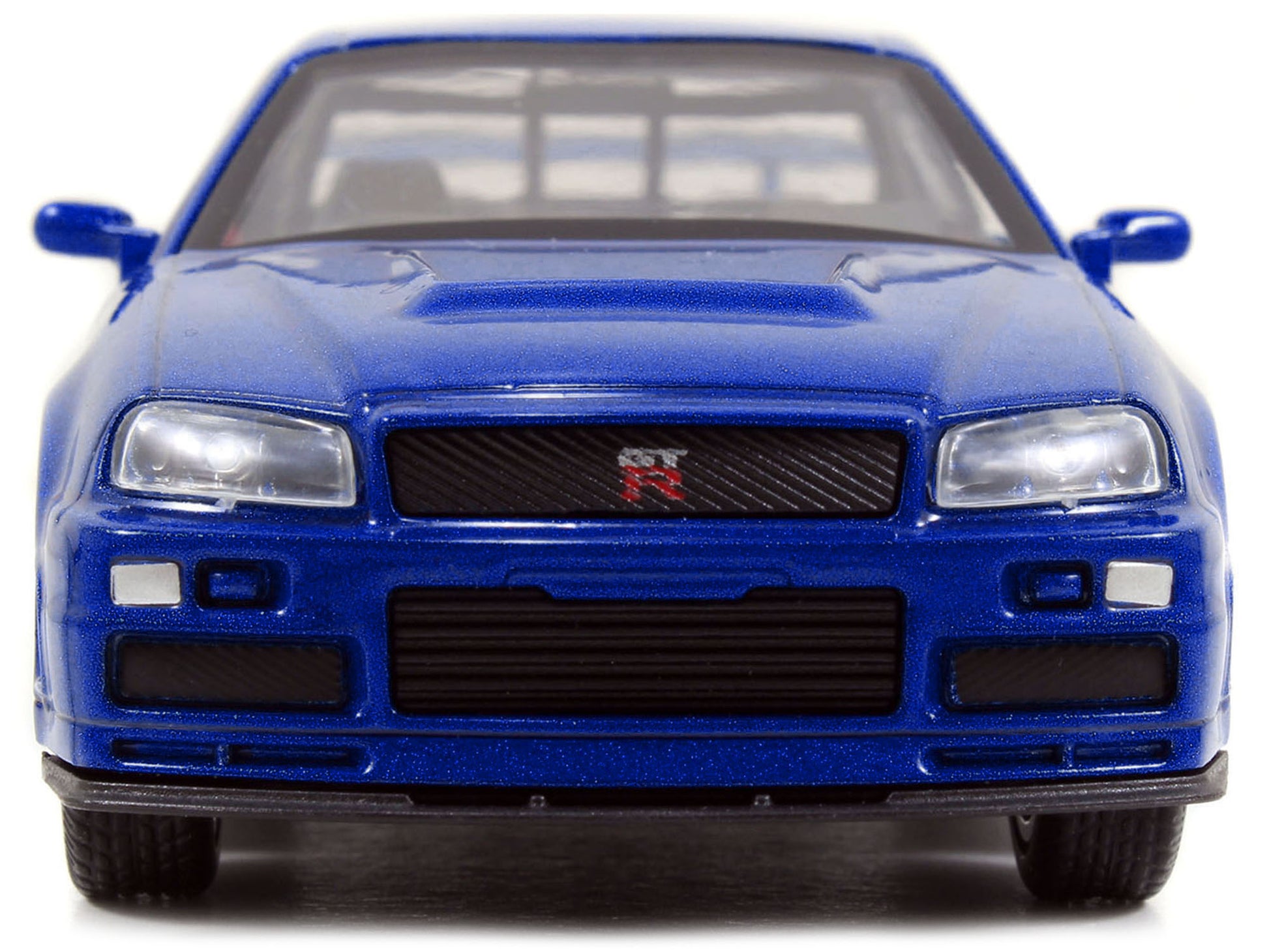 Brian's Nissan Skyline GT-R R34 Blue "Fast & Furious" Movie 1/32 Diecast Car Model by Jada