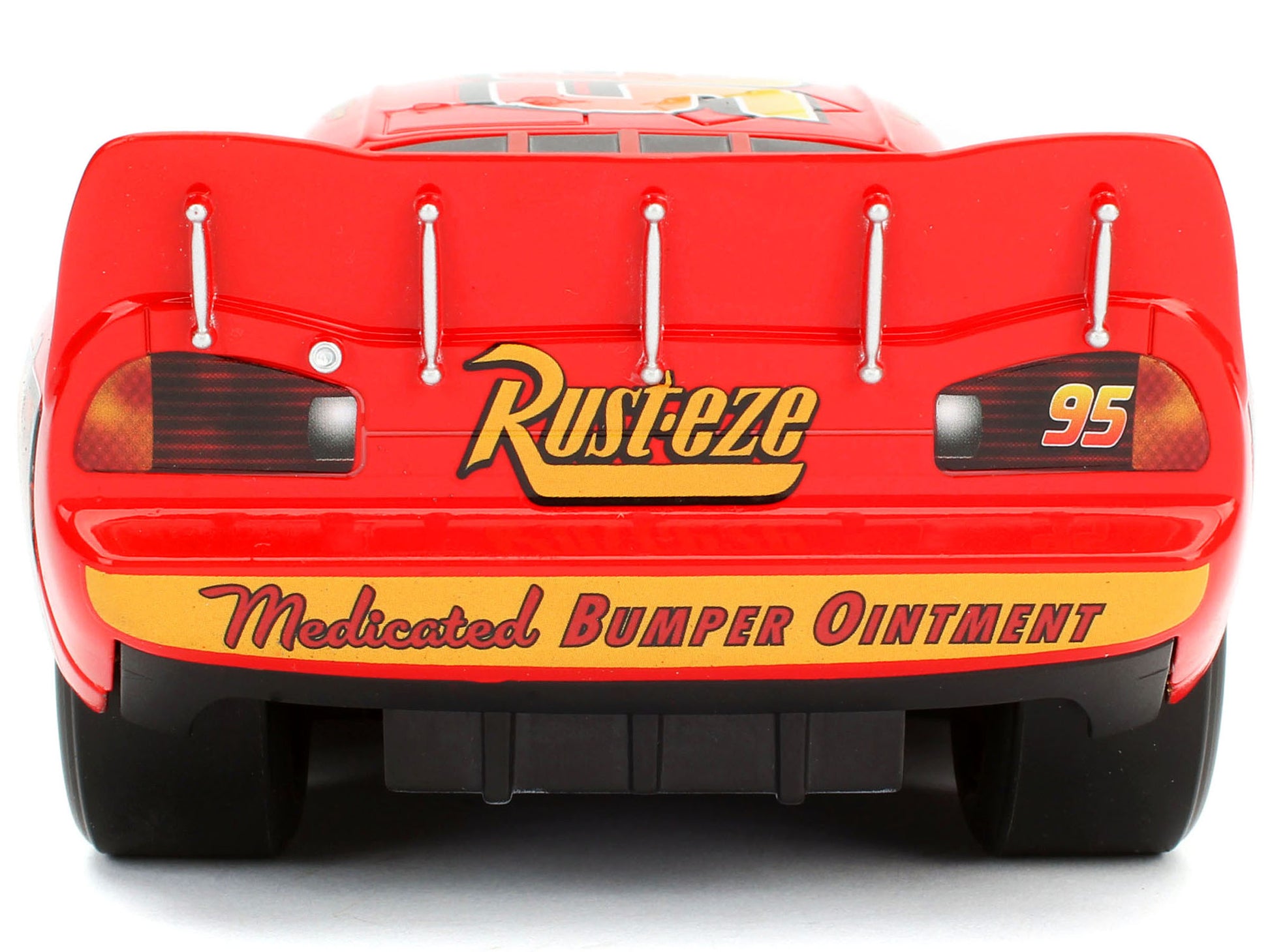 Lightning McQueen #95 Red with Extra Wheels Disney & Pixar "Cars" Movie "Hollywood Rides" Series Diecast Model Car by Jada