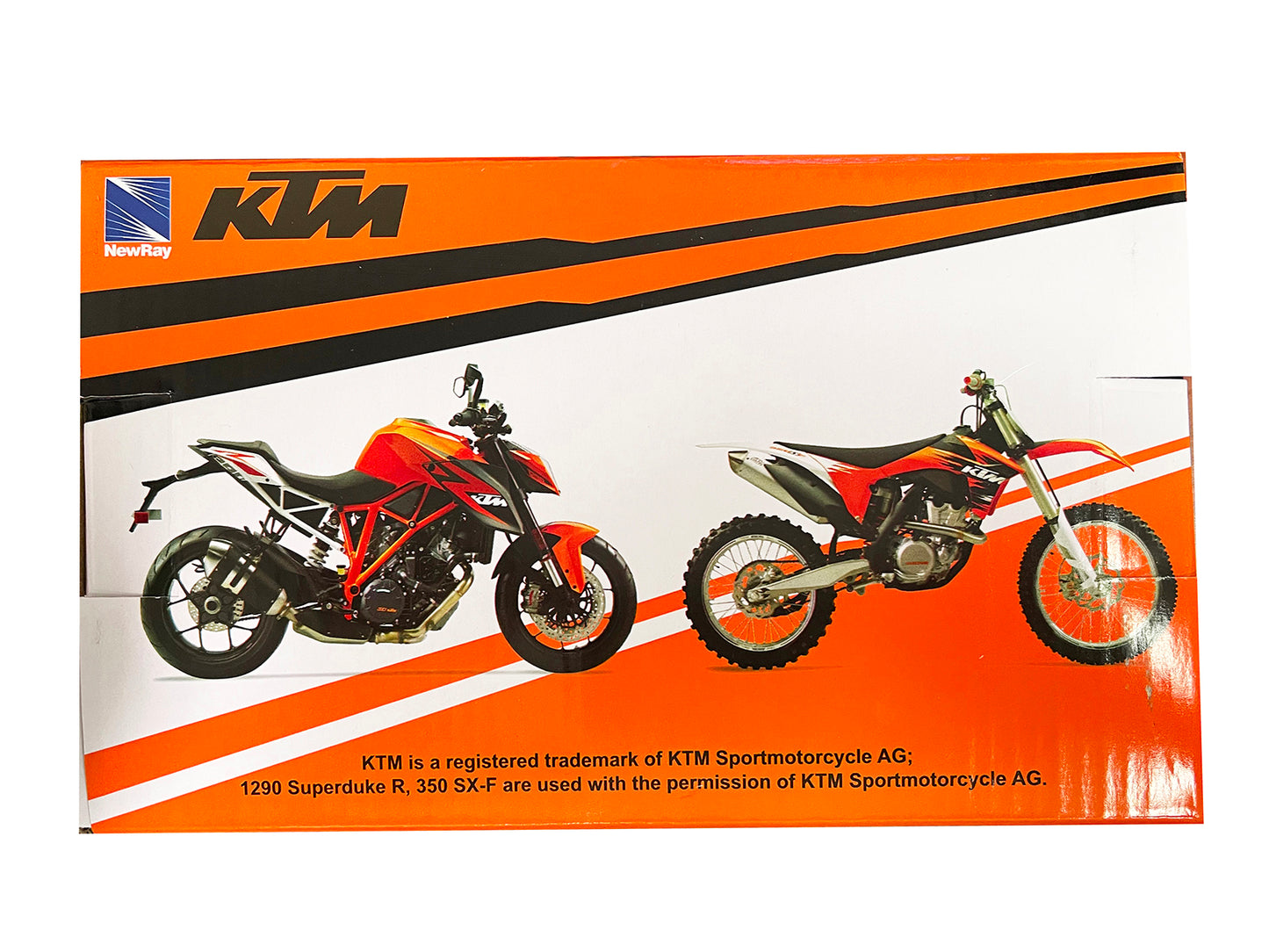 KTM 300 EXC-TPI Enduro Dirt Bike Motorcycle Orange 1/12 Diecast Model by New Ray