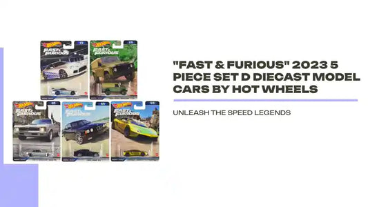"Fast &amp; Furious" 2023 5 piece Set D Diecast Model Cars by Hot Wheels by@Outfy