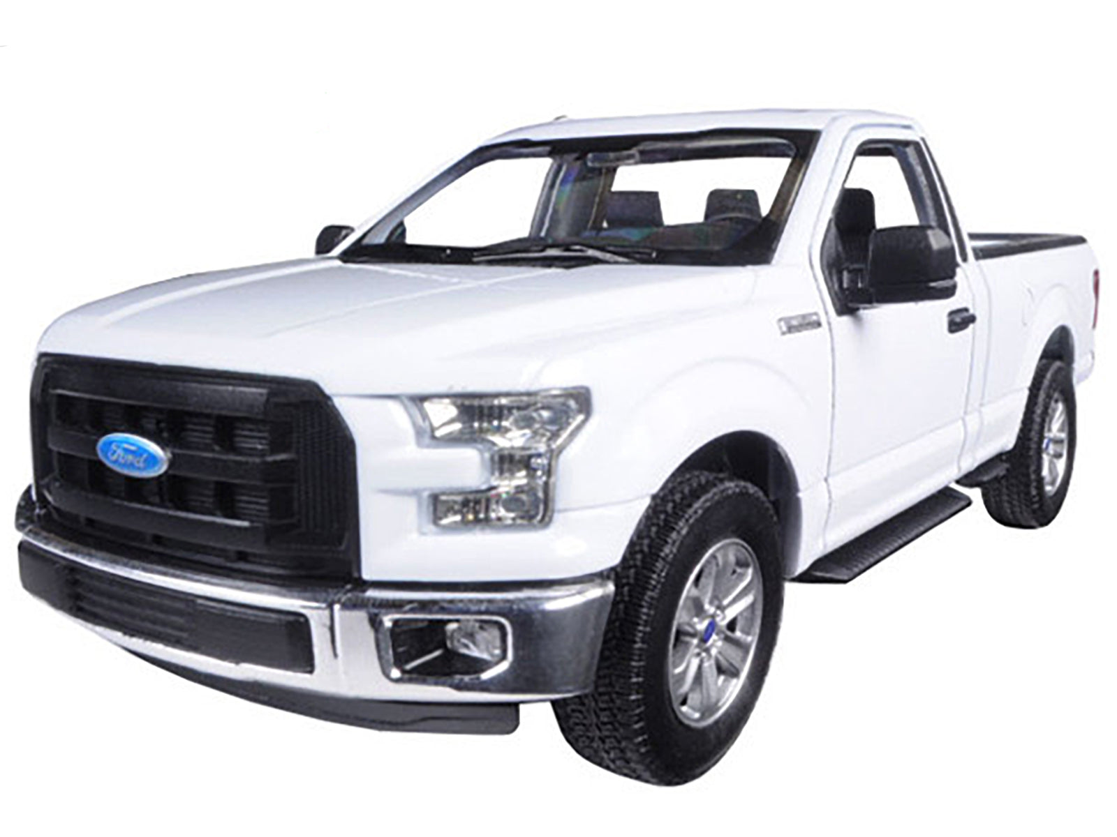 2015 Ford F-150 Regular Cab Pickup Truck White 1/24-1/27 Diecast Model Car by Welly
