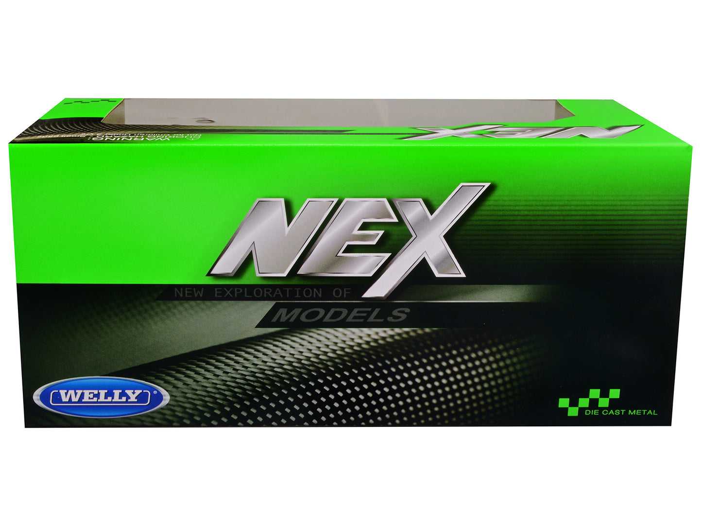 1947 Jeep Willys Pickup Truck Dark Green "NEX Models" Series 1/24 Diecast Model Car by Welly